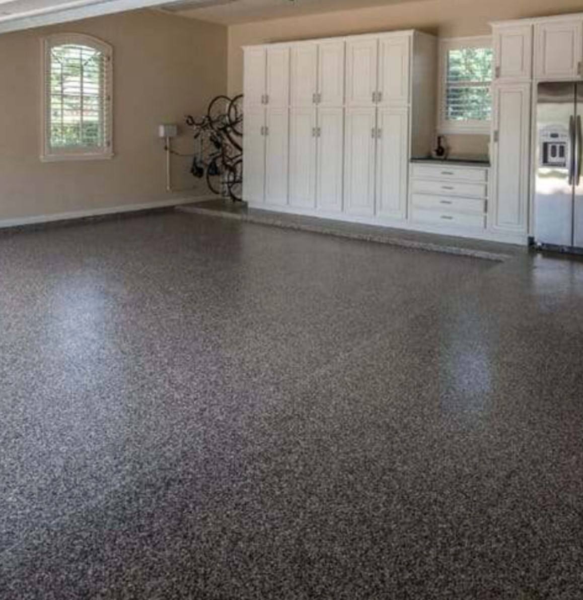 epoxy floor in home